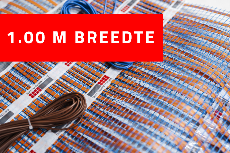 IR Heating mat 1,00 m, lengte 4,50 m